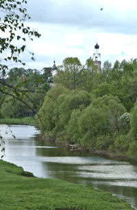 Река Киржач и Благовещенский монастырь