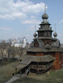 Преображенская церковь из села Козлятьева.