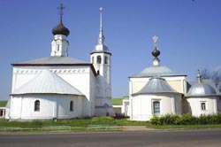 Воскресенская  и Казаснкая церковь.